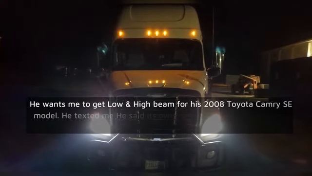 Fahren 60W LED Headlight Bulbs Review | Conversion Kit смотреть онлайн