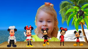 Daddy Finger | Finger Family Song Mickey and Minnie Mouse