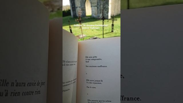 Guillevic "du domaine Euclidiennes" poésie. Gallimard. lu par Renaud Allirand (2)