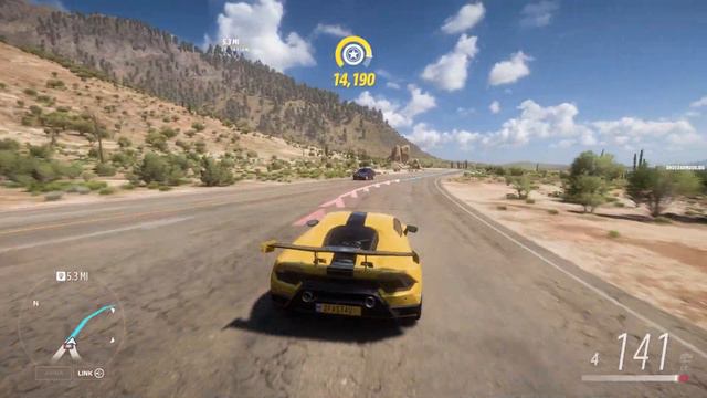 LAMBORGHINI HURACÁN PERFORMANTE VS FERRARI 488 GTB | Forza Horizon 5 смотреть онлайн