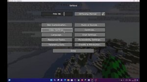 Minecraft FPS on RTX 4080 ROG Notebook
