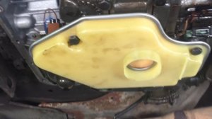 Установил новый фильтр АКПП