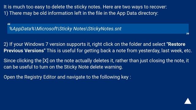 How do I recover a closed Sticky Note in Windows? смотреть онлайн