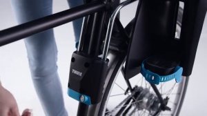 Установка велосипедного кресла Thule RideAlong Lite