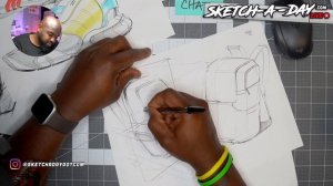 FAN FRIDAY - sketchaday - LIVE