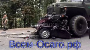 Два бензовоза из военных колонн попали в разные ДТП в Белгородской области (ВИДЕО)