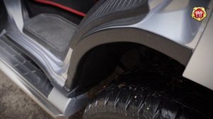 Защита задней арки Mitsubishi Pajero IV (russ-artel.ru)