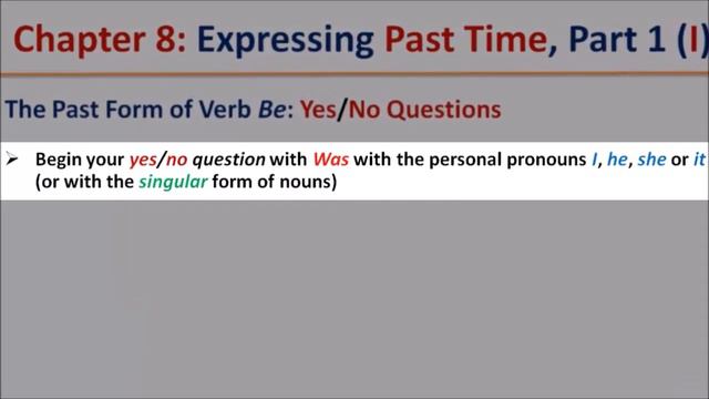 Past Simple Tense: Using 'was' and 'were' - English Grammar Lesson смотреть онлайн