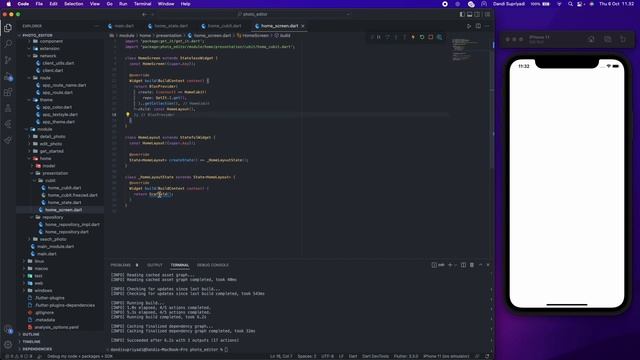 Flutter UI / Flutter App  - Photo Editor with PEXEL  API - Part 2 / Home Screen [Collection]