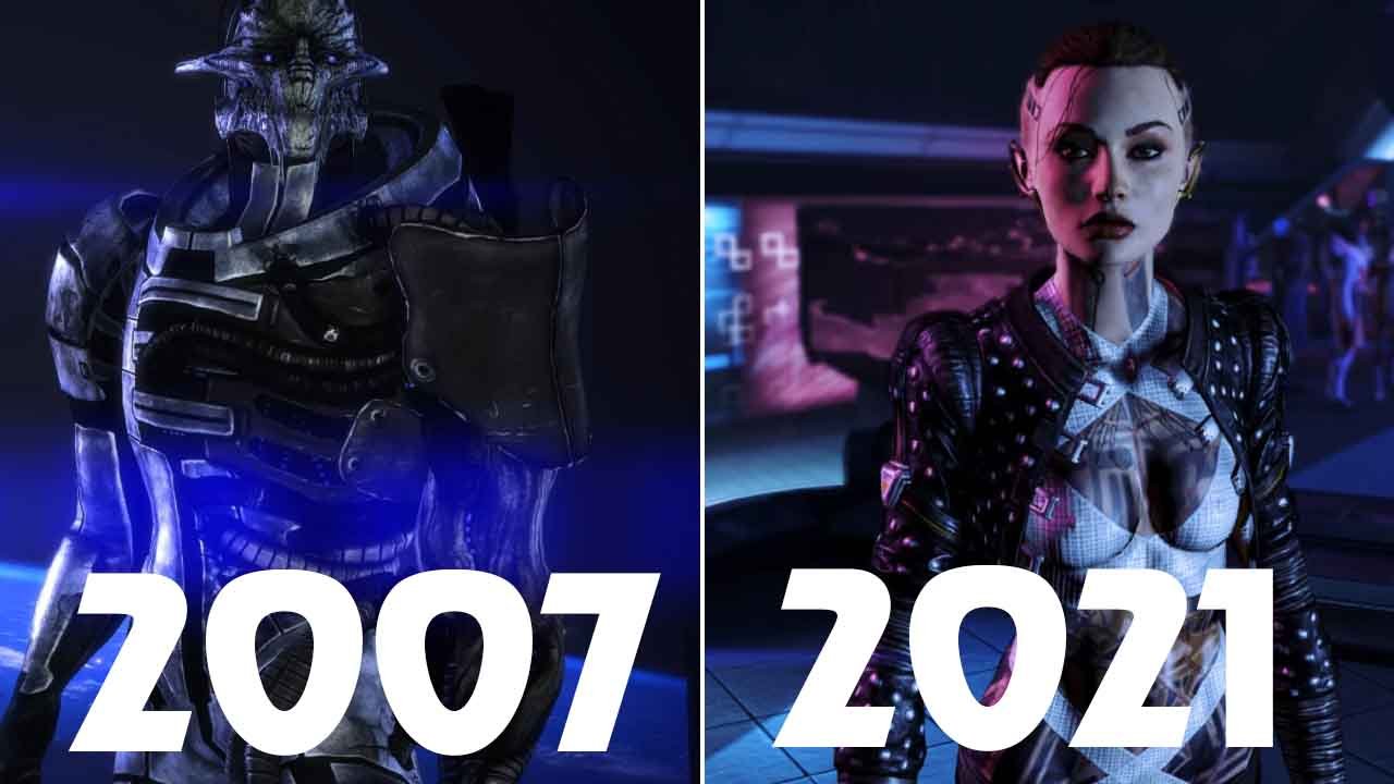 Mass Effect Game Evolution 2007 2021 / Эволюция Mass Effect 2007 - 2021