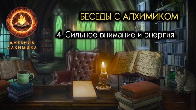 4. Сильное внимание и энергия. БЕСЕДЫ С АЛХИМИКОМ