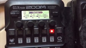 Setting Clean Acoustic ZOOM G1x FOUR (18)