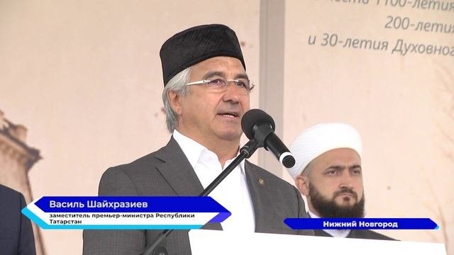 Первый камень заложен в основание будущей Ярмарочной мечети в Нижнем Новгороде