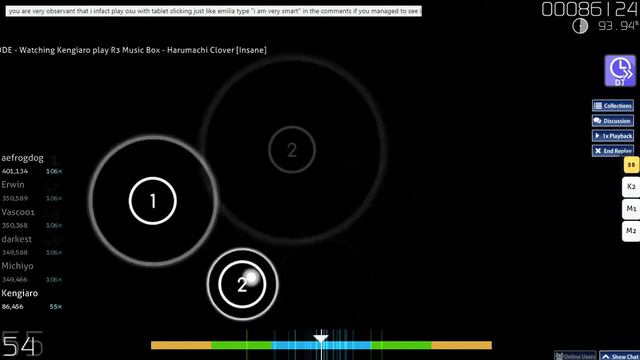 r3 music box - harumachi clover ( Insane ) [DT] смотреть онлайн