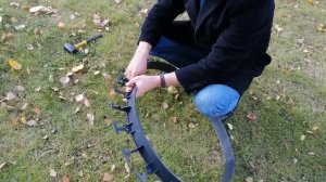 Приствольный круг из пластикового бордюра ГеоПластБорд.