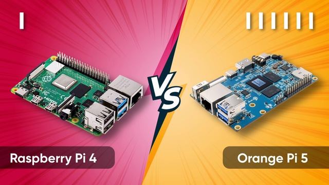 Raspberry Pi 4 vs Orange Pi 5 Showdown