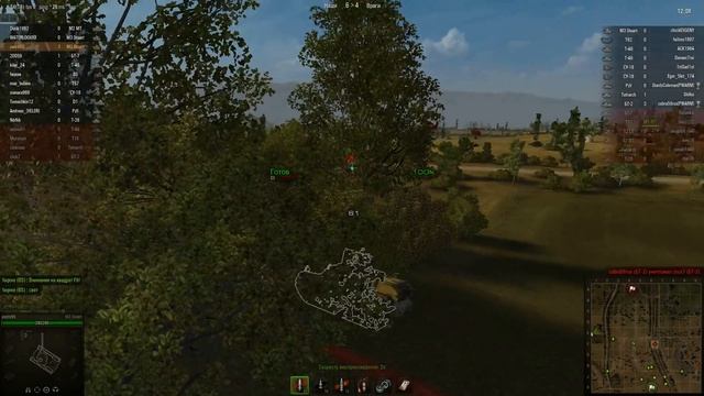 М3 Стюарт под Прохоровкой: 6 фрагов ("воин") смотреть онлайн