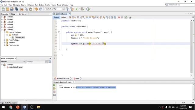 Java Tutorial 6 - Java Print Statement and Input From User смотреть онлайн