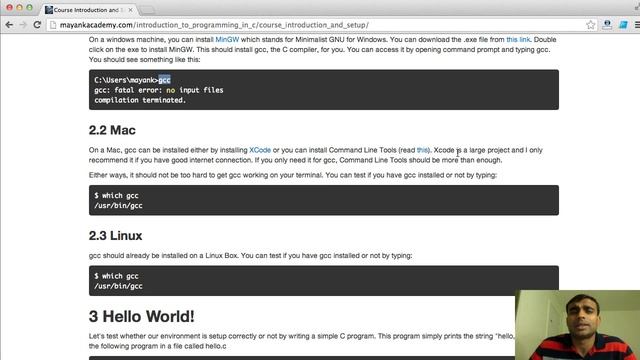 C Programming: Course Introduction and Setup [in English] смотреть онлайн