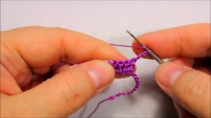 Как связать цветок из пряжи секционного крашения Вяжем по схемам