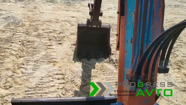 Обзорное видео японского миниэкскаватора с объёмом ковша 0.01 куб. метров. "PROGRESS-AVTO" смотреть онлайн