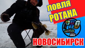 Ловля РОТАНА / Рыбалка в Новосибирске.