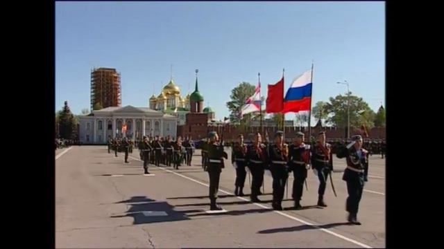 Военный парад 9 го мая в Туле