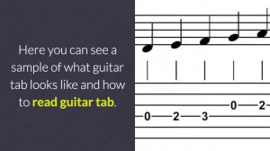 How to read guitar tabs, tablature? Learn to play guitar