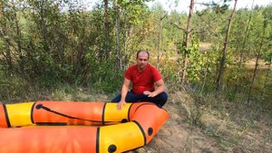 Обзор пакрафта Иволга с Tizip