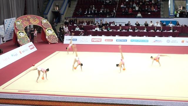 команда Японии, team Japan, художественная гимнастика смотреть онлайн