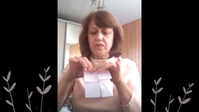 Оригами цветок ко дню Матери смотреть онлайн