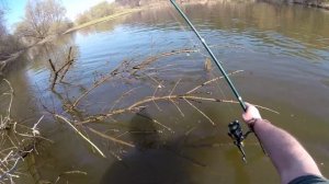 Ловля на Москве реке щук на живца...