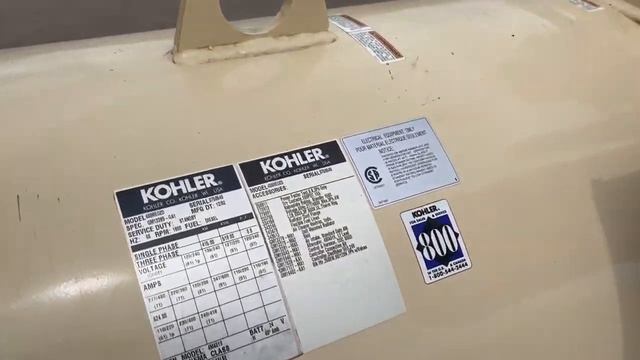 Kohler 400REOZD 415 kW diesel generator Detroit Diesel series 60 engine 301 Hrs Yr 2000 - CSDG #361