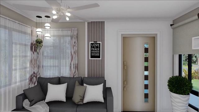 Tiny House Design | 1 Bedroom Small Modern House Design Ideas | 36 SQM. (4m. x 9m.) смотреть онлайн