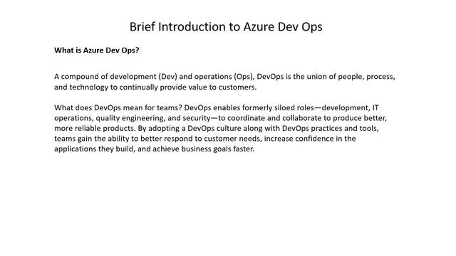 Azure Devops