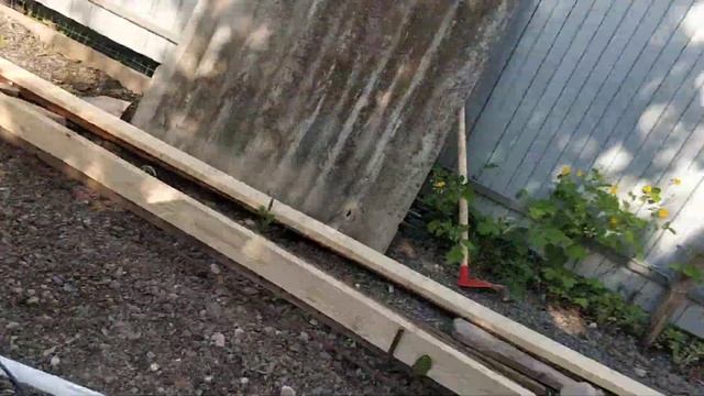 Виброрейка из подручных материалов