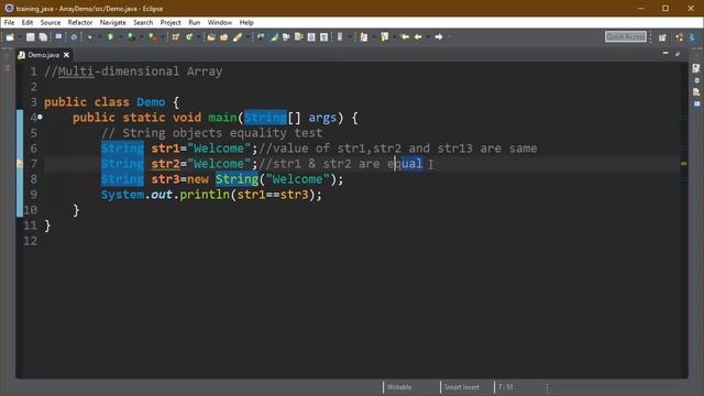 String class in java(Strings in java) Tutorial-23 (2019) latest