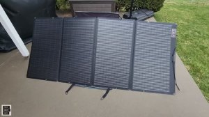 EcoFlow 400w Solar Panel Review and Testing with EcoFlow Delta Pro solar generator