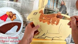 Смотрите как просто сделать зайца, садовый декор и символ 2023 года. DIY a hare.