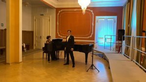 Иоанн Грищенко. Открытие неаполитанских вечеров в хоре Минина (Tosti-Marechiare)