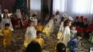 Танец Ангелов.Новый год в подготовительной группе д/с 88 г.Владикавказ