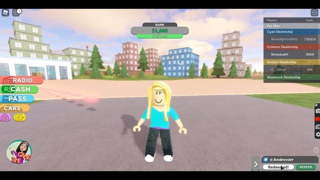 ⏱️ ? ROBLOX Dealership Simulator Codes ? in ⏱️ 60 Seconds! NEW Update Codes September смотреть онлайн