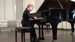 М.Мошковский. Этюд №7. Исп. Тимофей Харитоненко, 10 лет