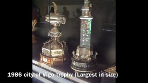 How big is Real Madrid Trophy Room? | Tour Bernabeu after Corona with original inside sound