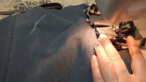 Коврик из лоскутков