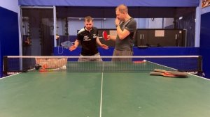 Играй корпусом. Как быстро поставить накат справа.#tabletennis #настольныйтеннис #спорт