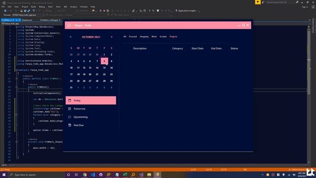 C# Tutorial - The best Complete To-do list App for Winforms With Portable SQLite database смотреть онлайн