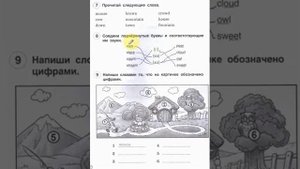 Английский язык 3 класс. Комарова. ГДЗ. РТ 3 класс. стр. 6