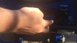 Бензиновый генератор MasterYard MGV 1000R (1 киловатт)