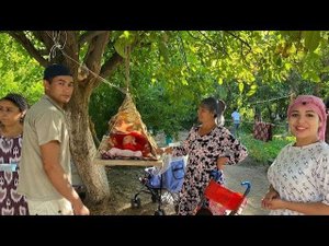 Узбекистан ! Как проходит новоселье в деревне. Кишлак ! виноградные плантации.